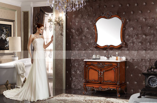 鼎新电热水器 欧式浴柜