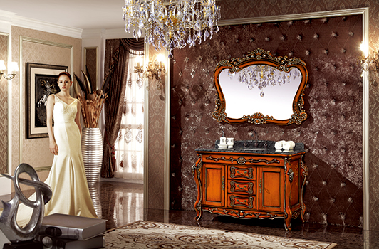 鼎新电热水器 欧式浴柜